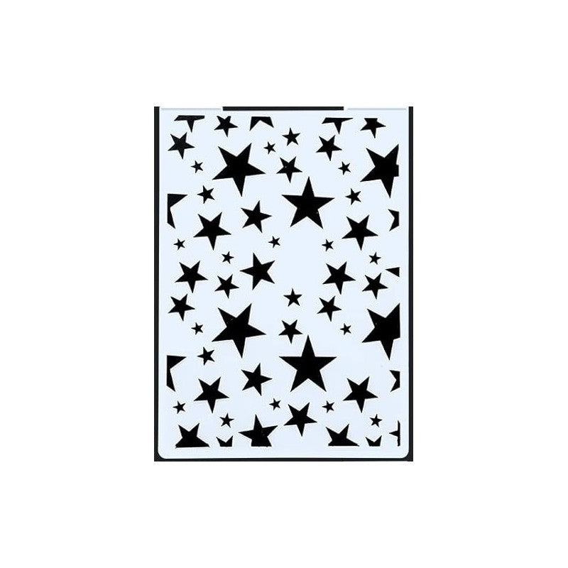 FOLDER DE EMBOSSING ESTRELLAS (1 PC)