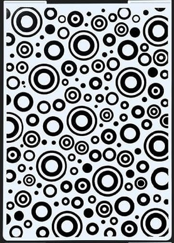 FOLDER DE EMBOSSING CIRCULOS (1 PC)