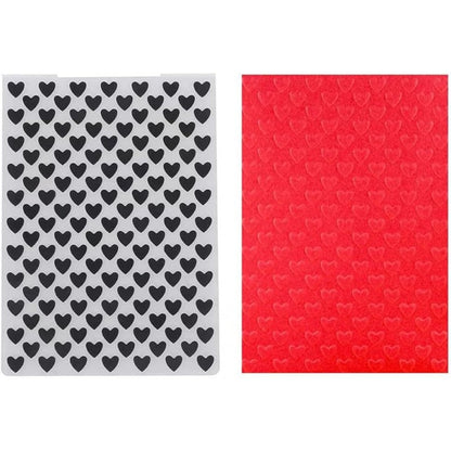 FOLDER DE EMBOSSING CORAZONES (1 PC)