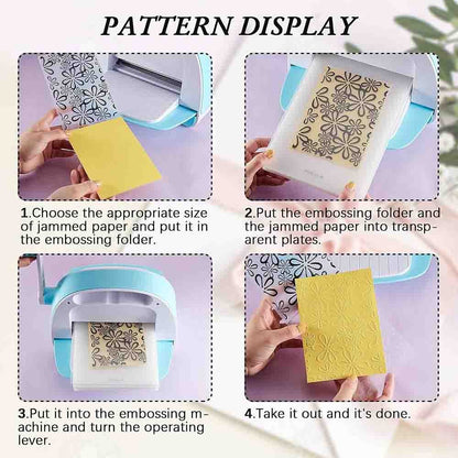 FOLDER DE EMBOSSING MARGARITAS (1 PC)