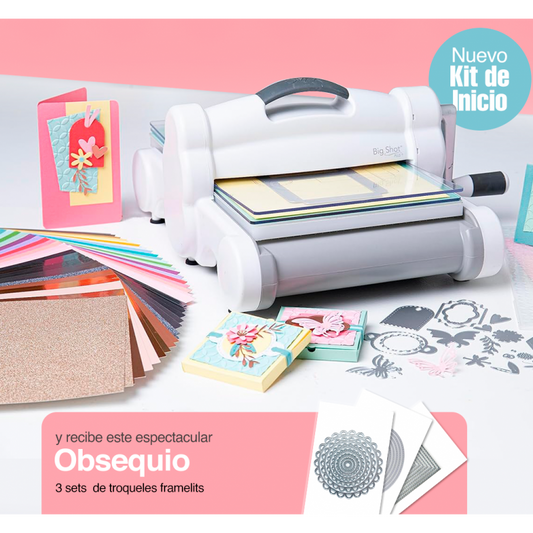 KIT DE INICIO BIG SHOT PLUS SIZZIX