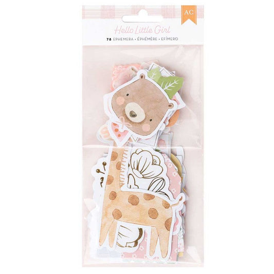 DIE CUT HELLO LITTLE GIRL (78 PIEZAS)