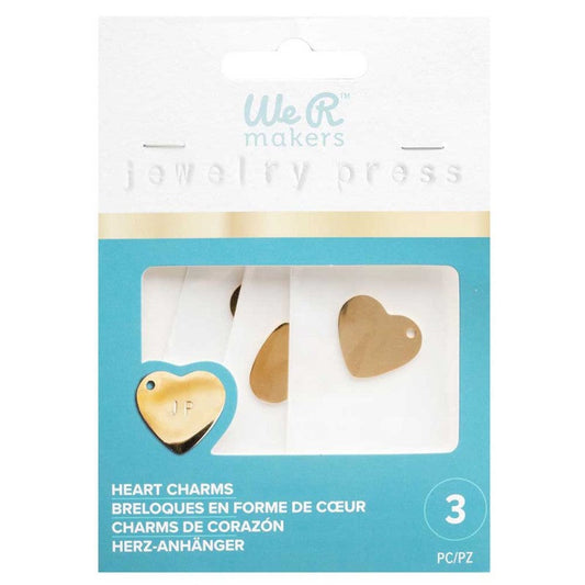 CHARMS CORAZON DE WE ARE MAKER PARA JEWERLY PRESS