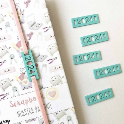 PASADORES 2024 MENTA PARA ELASTICO DE AGENDA (6 PCS)