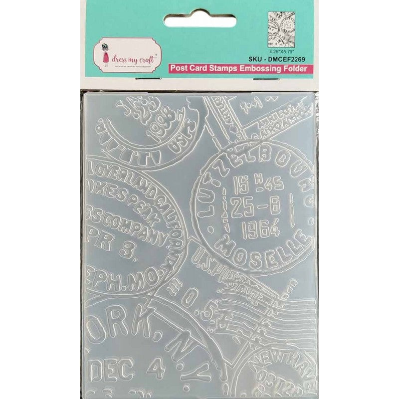 FOLDER DE EMBOSSING POSTAL (1 PC)