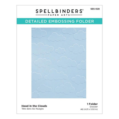 FOLDER DE EMBOSSING NUBES SPELLBINDER