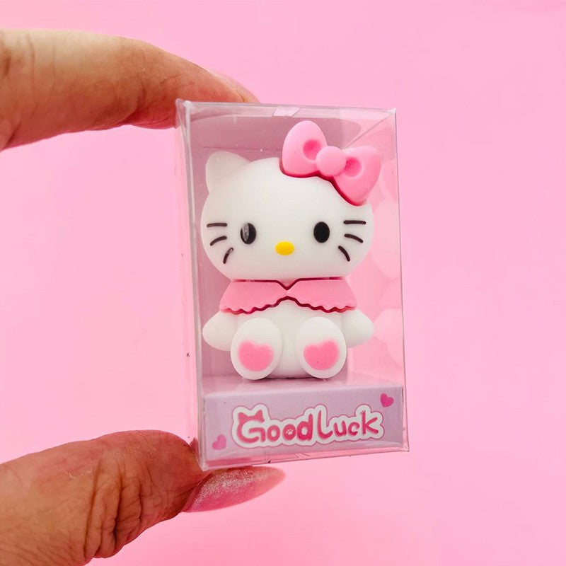 SACAPUNTAS GOOD LUCK HELLO KITTY (1und)