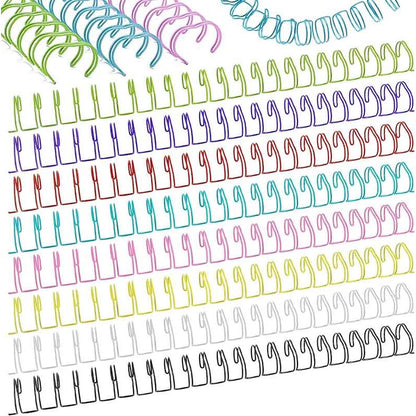 ANILLO METALICO DE COLORES PARA ARGOLLAR 5/8 INCH (8 PCS)