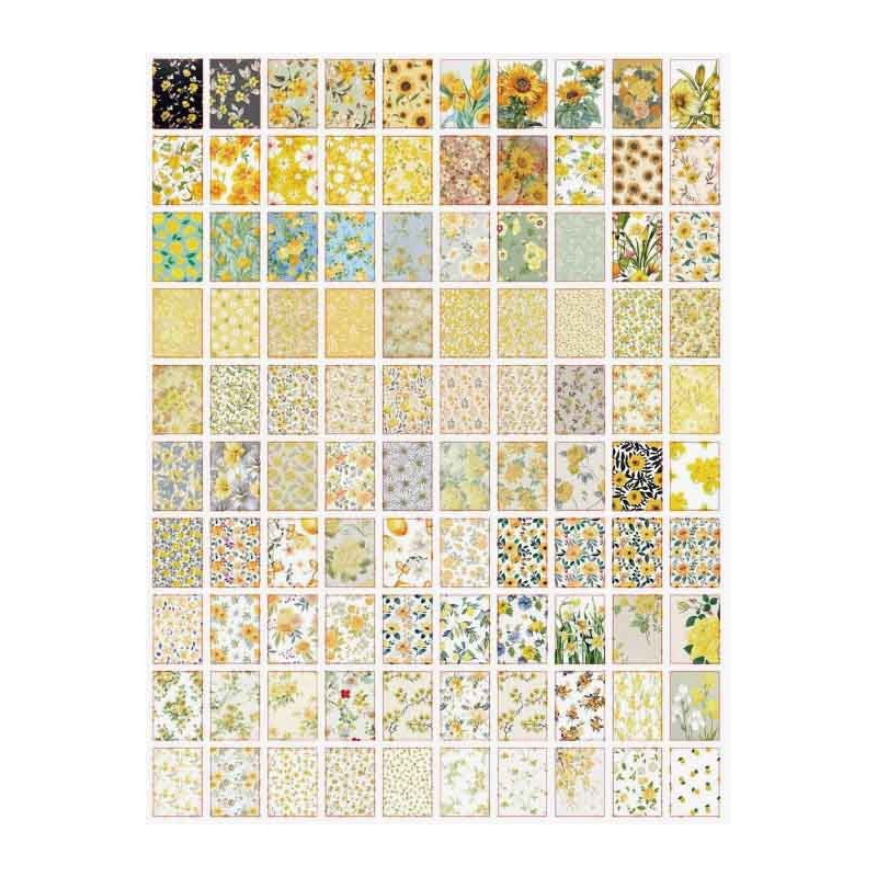 BLOCK SANYU GARDEN AMARILLO 10 X 14 CM (100 HOJAS)