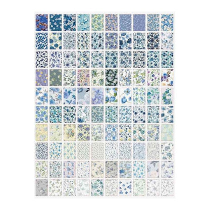 BLOCK SANYU GARDEN AZUL 10 X 14 CM (100 HOJAS)