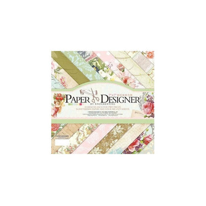 PAPEL SCRAPBOOK SHABBY CHIC DE 17 x 17cm 200gr