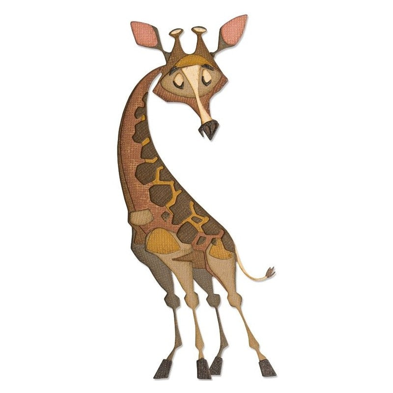 TROQUEL THINLITS COLORIZE JIRAFA GERTRUDE SIZZIX