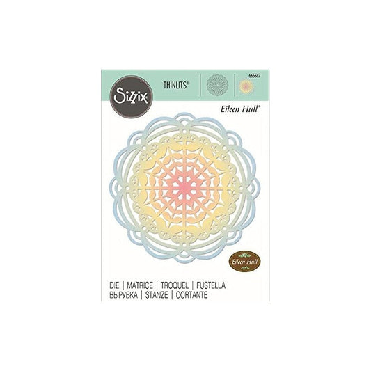 TROQUEL THINLITS CORAZON MANDALA DE SIZZIX