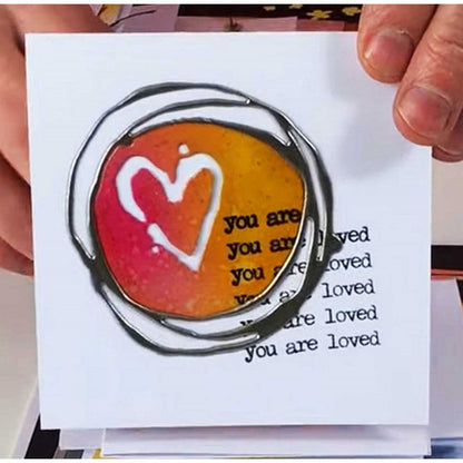 SELLO FRASES EN INGLES BUENAS VIBRAS DE SIZZIX