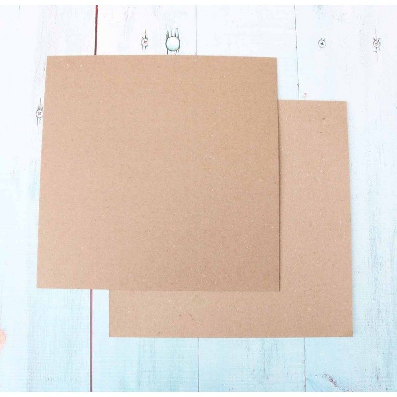 CARTON CHIPBOARD 1MM 30,5cm x 30,5cm (2 pcs)