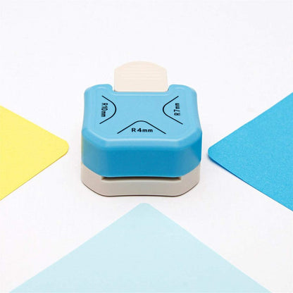 PERFORADORA DE ESQUINAS 3 EN 1 REDONDEADAS