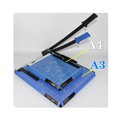 GUILLOTINA PARA PAPEL A3 AZUL (37 cm x 44 cm)