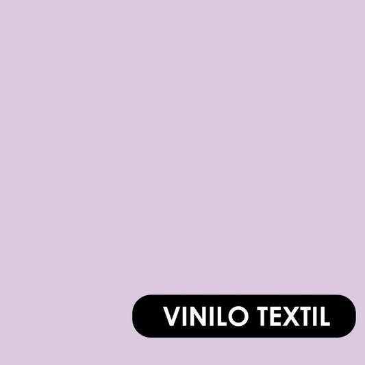 VINILO TEXTIL LILA CLARO 25cm X 30,5cm (1 PC)