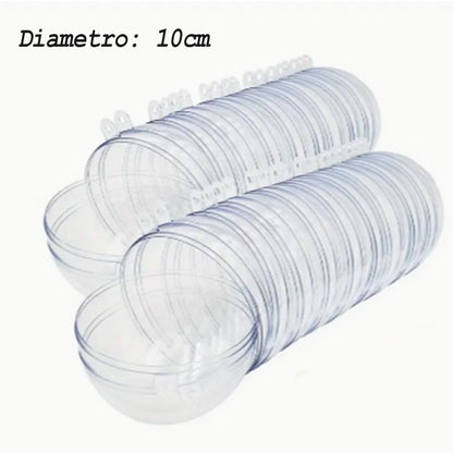 DOCENA DE BOLAS ESFERAS PARA DECORAR 10CM DE DIAMETRO