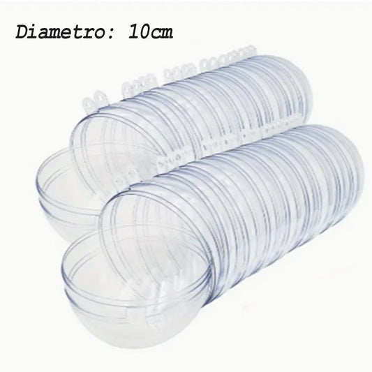 DOCENA DE BOLAS ESFERAS PARA DECORAR 10CM DE DIAMETRO