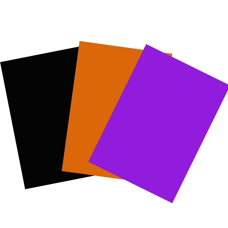 CARTULINA PLANA MIX HALLOWEEN (22 X 28 CM) 6 HOJAS