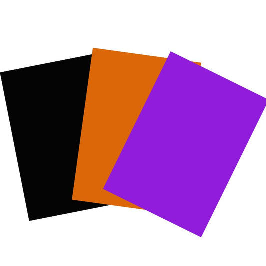 CARTULINA PLANA MIX HALLOWEEN (22 X 28 CM) 6 HOJAS