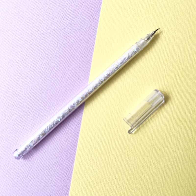 BOLIGRAFO CUTTER ESTRELLITAS BLANCAS