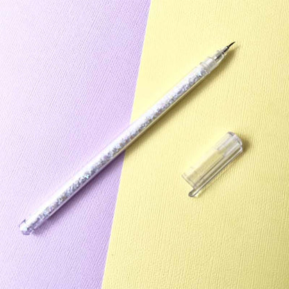 BOLIGRAFO CUTTER ESTRELLITAS BLANCAS