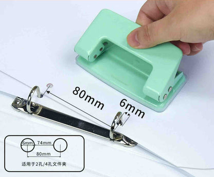 PERFORADORA 2 HUECOS MENTA