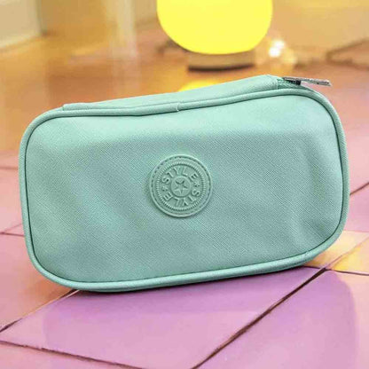 CARTUCHERA GRANDE STYLE COLOR MENTA