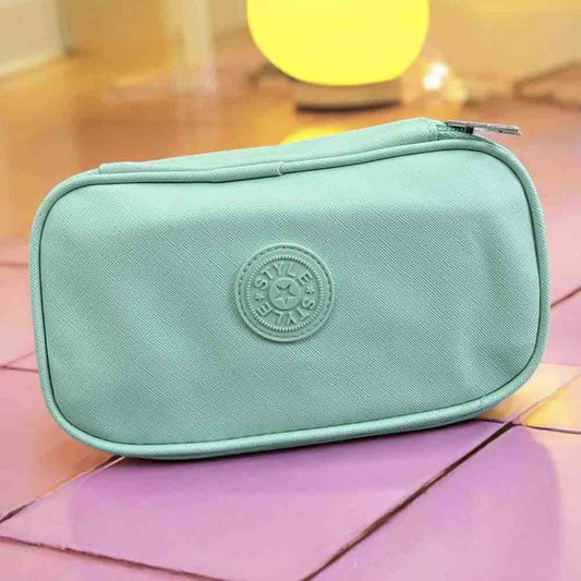 CARTUCHERA GRANDE STYLE COLOR MENTA