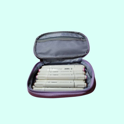 CARTUCHERA GRANDE STYLE COLOR SALMON