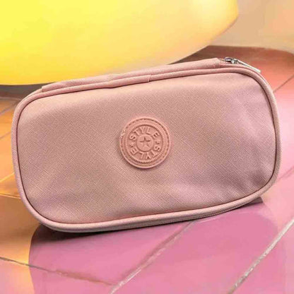 CARTUCHERA GRANDE STYLE COLOR SALMON