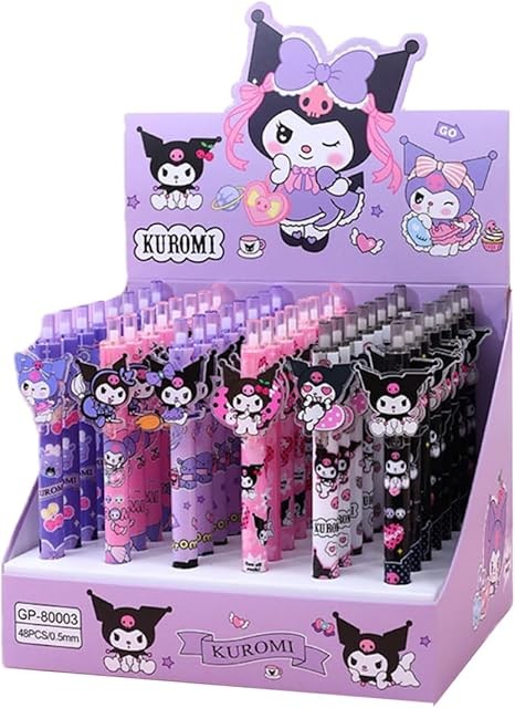 ESFERO RETRACTIL KUROMI MORADO