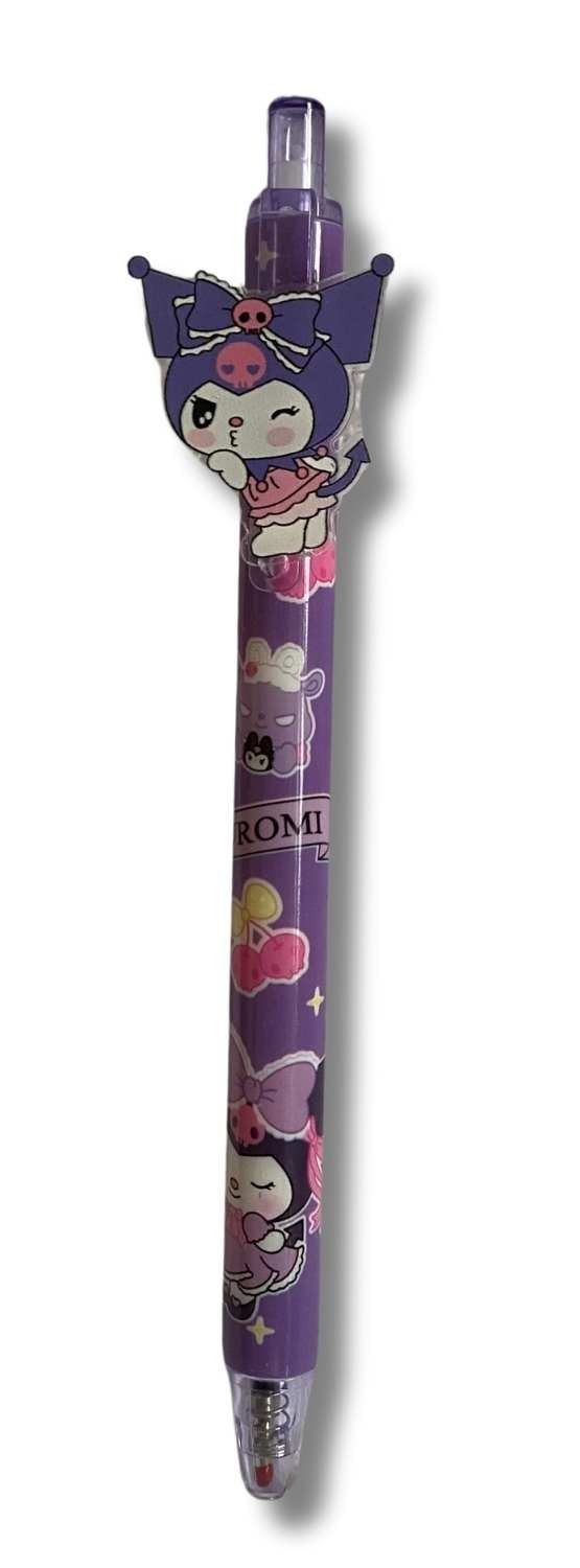 ESFERO RETRACTIL KUROMI MORADO