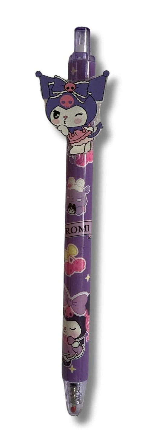 ESFERO RETRACTIL KUROMI MORADO