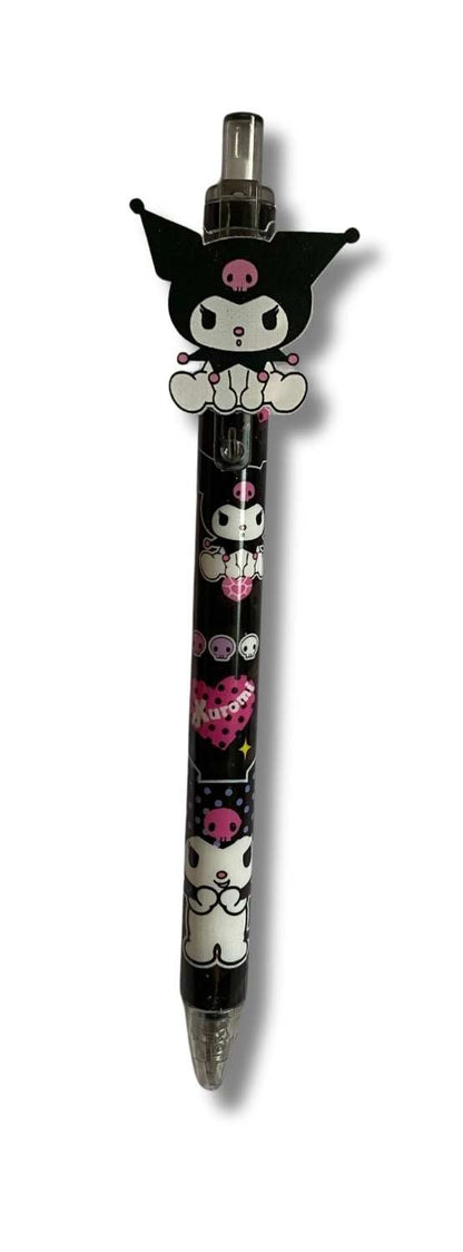 ESFERO RETRACTIL KUROMI NEGRO