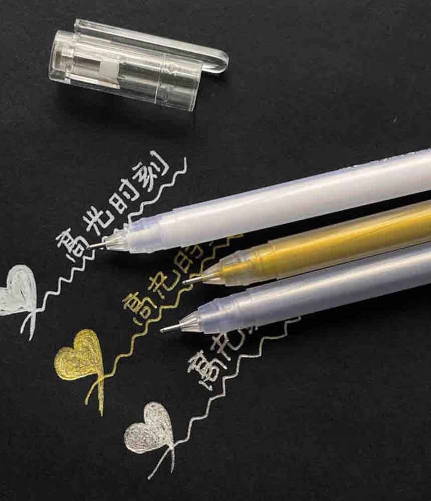 SET ESFEROS METALIZADOS BLANCO, DORADO Y PLATA