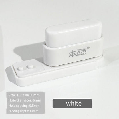 PERFORADORA PARA ANILLADO ESPIRAL BLANCA