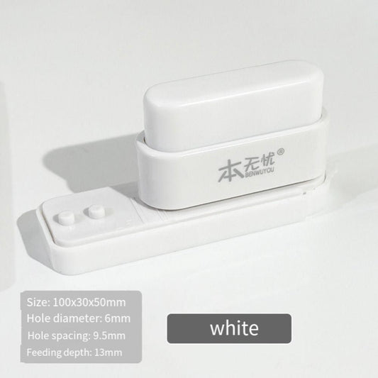 PERFORADORA PARA ANILLADO ESPIRAL BLANCA