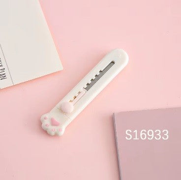 CUTTER HUELLITA DE GATO BEIGE