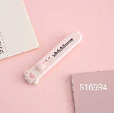 CUTTER HUELLITA DE GATO ROSA