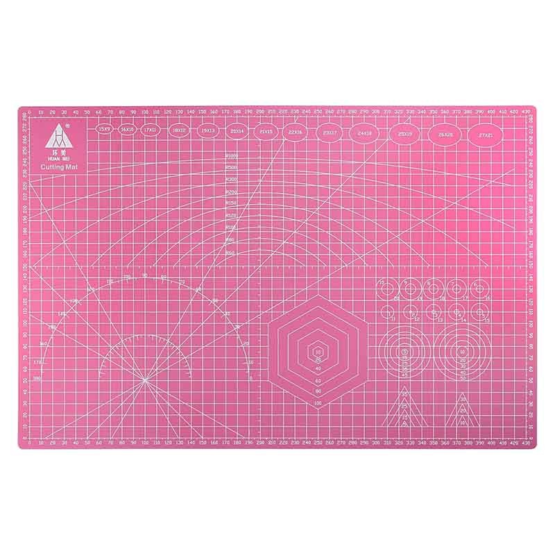 TAPETE DE CORTE ROSA A3 (45cm x 30cm)