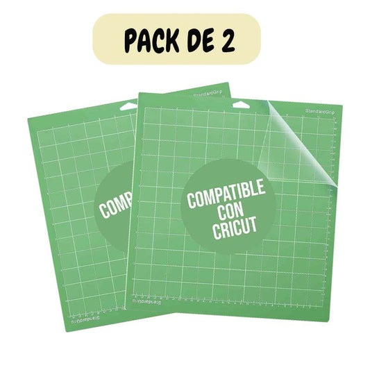SET 2 MAT DE CORTE 12 X 12 ADHERENCIA ESTANDAR CRICUT