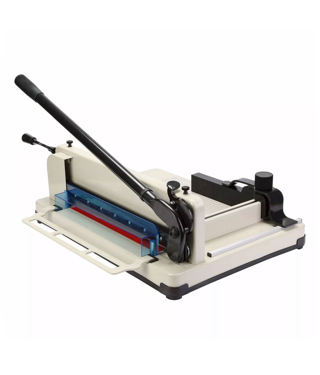 GUILLOTINA SEMI INDUSTRIAL PARA PAPEL A4 (31cm x 31cm) BLANCA