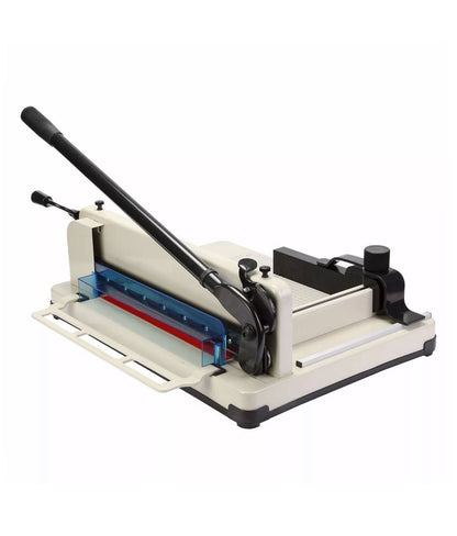 GUILLOTINA SEMI INDUSTRIAL PARA PAPEL A4 (31cm x 31cm) BLANCA