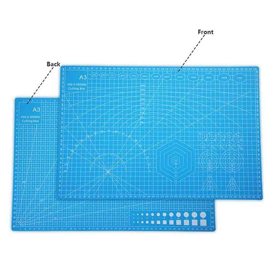 MAT O TABLA DE CORTE AZUL (45cm x 30cm)