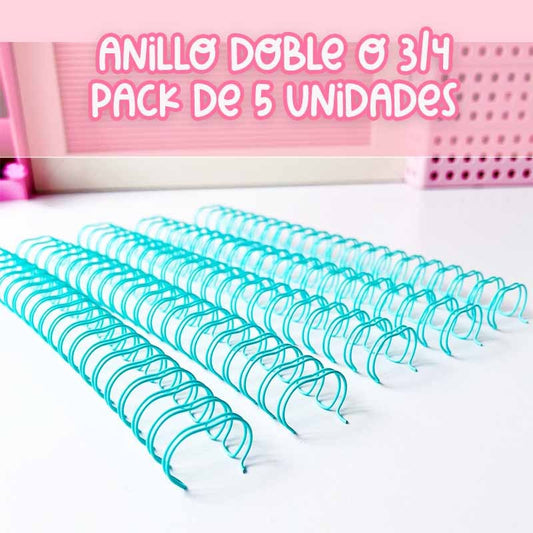 ANILLO METALICO MENTA PARA ARGOLLAR 18MM 3/4 5PCS