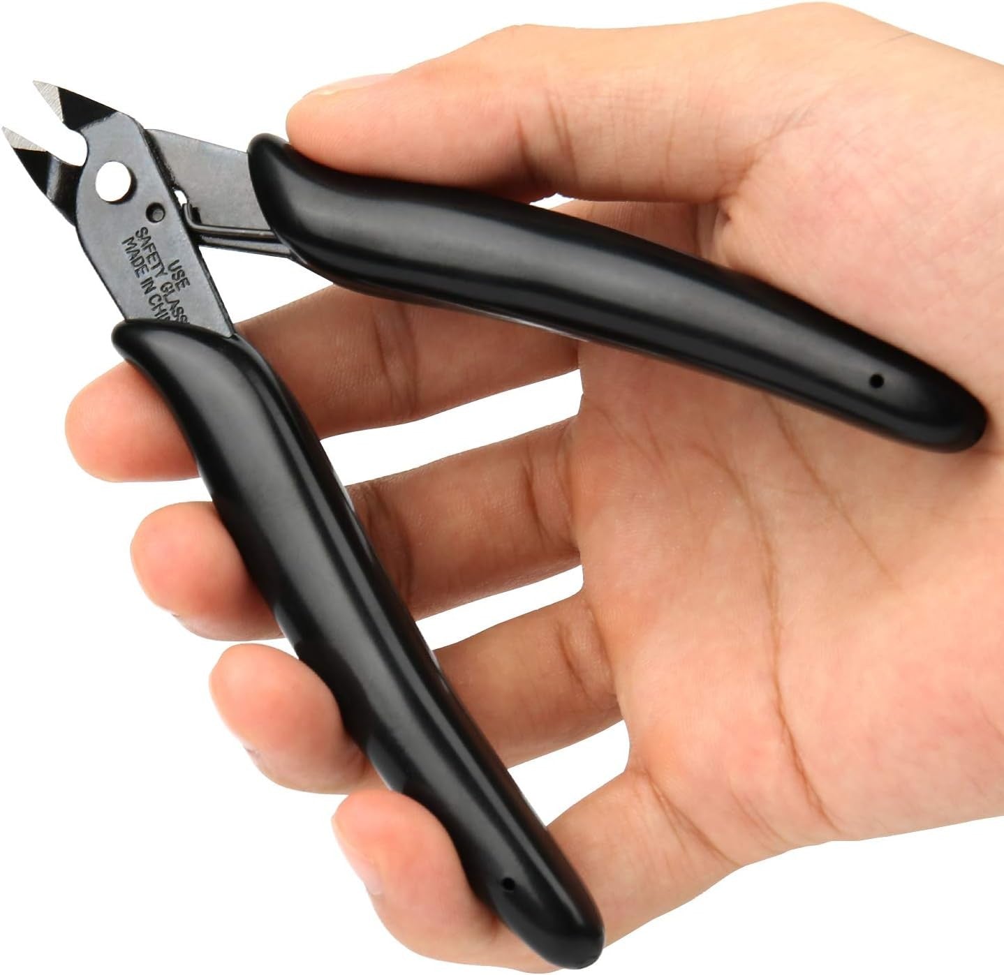 ALICATE CORTA ALAMBRE NEGRO