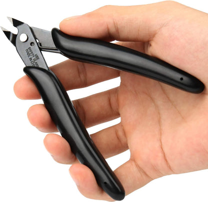 ALICATE CORTA ALAMBRE NEGRO